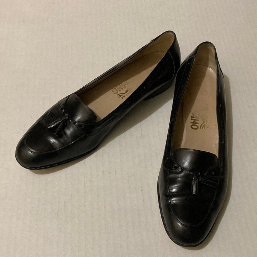 Salvatore Ferragamo leather shoes